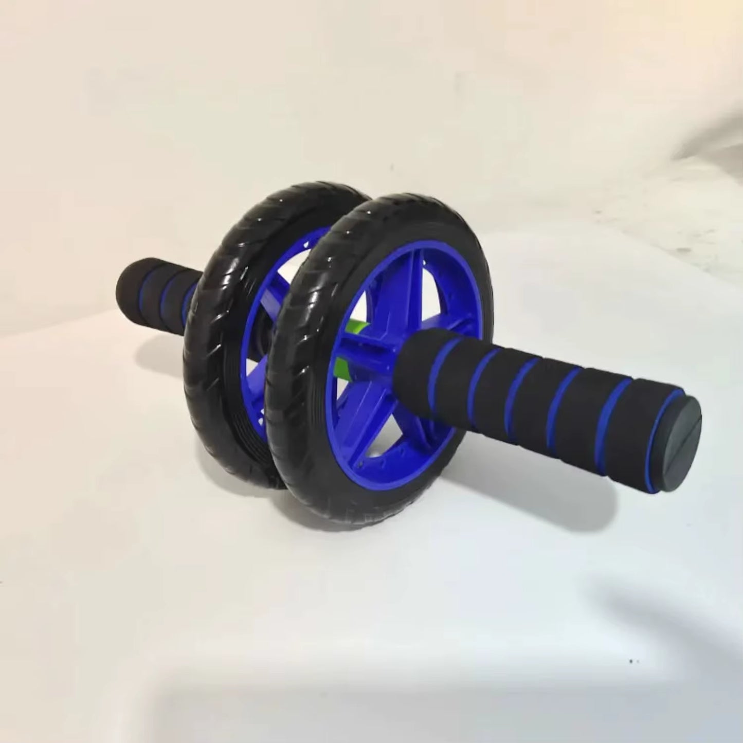 1 Abdominal Roller Fitness Equipment Abdominal Wheel Manual Double Wheel Abdominal Wheel Dumbbell Set Gym Accessories Men