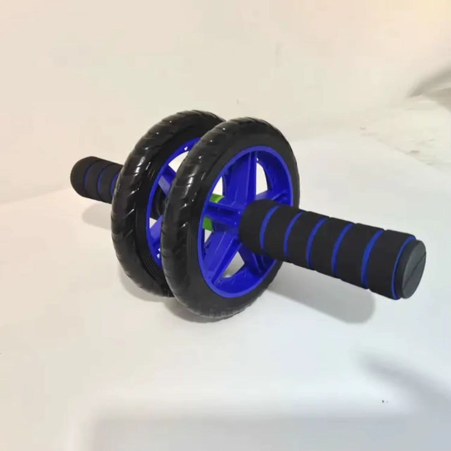 1 Abdominal Roller Fitness Equipment Abdominal Wheel Manual Double Wheel Abdominal Wheel Dumbbell Set Gym Accessories Men