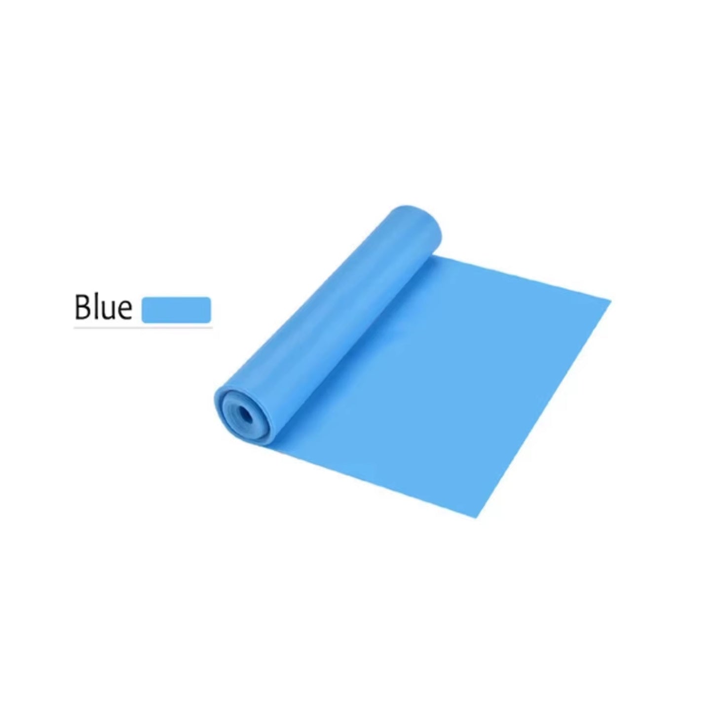 Enhanced Yoga Resistance Bands for Flexibility Training with Natural Rubber Latex - Elastic Gym Bands for Strength and Endurance