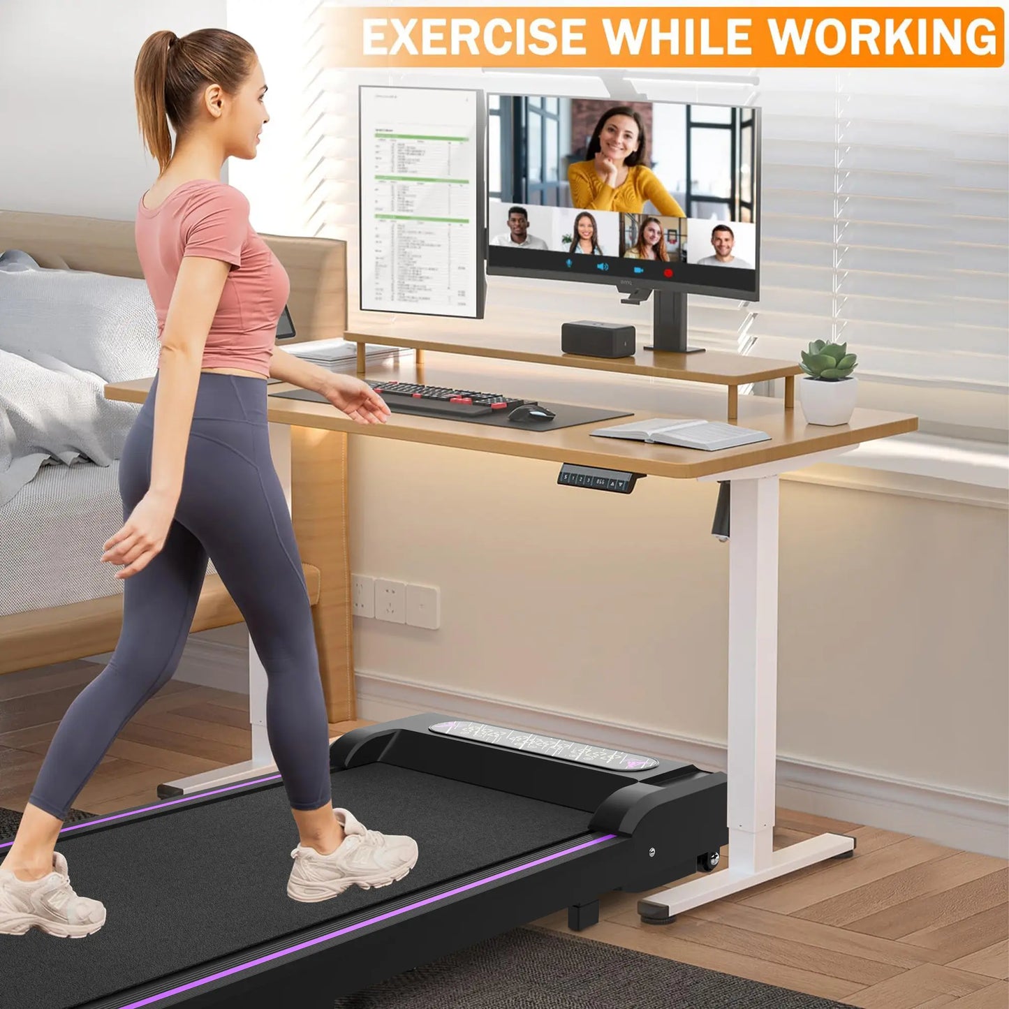 Velatic™ Foldable Treadmill