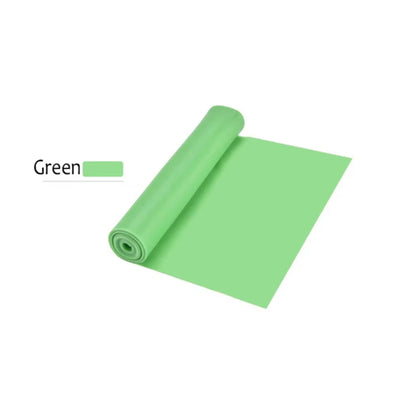 Enhanced Yoga Resistance Bands for Flexibility Training with Natural Rubber Latex - Elastic Gym Bands for Strength and Endurance